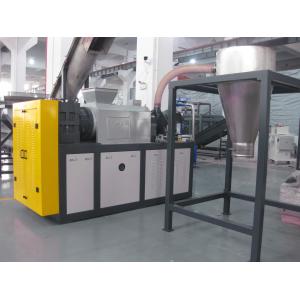 China PE Film Dryer 90KW Plastic Recycling Line Auto Heating / Cooling Squeezing on sale