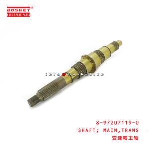 Cheap 8-97207119-0 Transmission Main Shaft 8972071190 Suitable for ISUZU NKR 4JB1 MSB5M for sale
