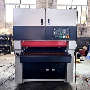 3500 KG R-RP1000 Precise Calibrating Wide Belt Grinding Sander Sanding Machine