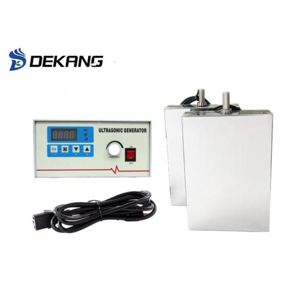 Customized 600W Submersible Ultrasonic Cleaning Machine For Plating Components