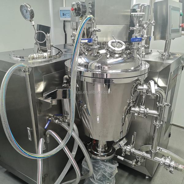 Stainless Steel Hydraulic Lifting Vacuum Mascara Homogenizing Emulsifier manufacturers