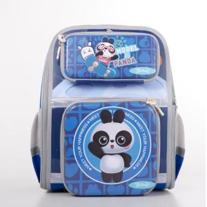 Detachable Plastic Interchange Zipper 600D Polyester Backpack EVA DIY School