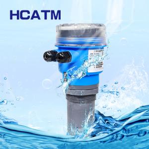 Cheap Dustproof LCD Display 15m Ultrasonic Level Transmitter for sale