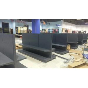 Factory Customized Color Gondola shelving supermarket shelves metal shelves for