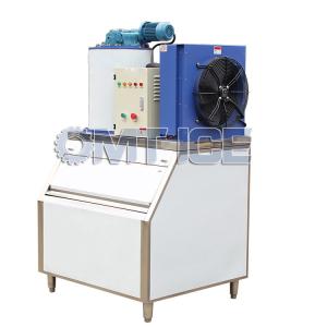 Commercial 1 Ton Flake Ice Machine Space Efficient Automatically Operation