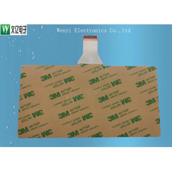 SGS 0.125mm PET Based Flexible ITO Capacitive Touch Circuit