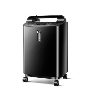 Certified Ce 5 Lpm Oxygen Concentrator Portable Quiet With Universal Wheel
