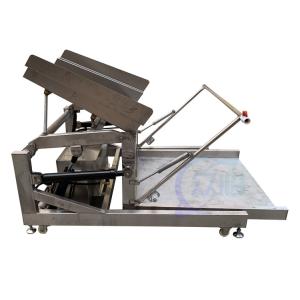 ISO Wireless Shrimp Processing Equipment , Automatic Fish Lifting Machine