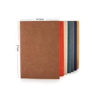 Business Gift PU Portable Diary Notebook Folio Embossed A5 Notebook With Pen Set
