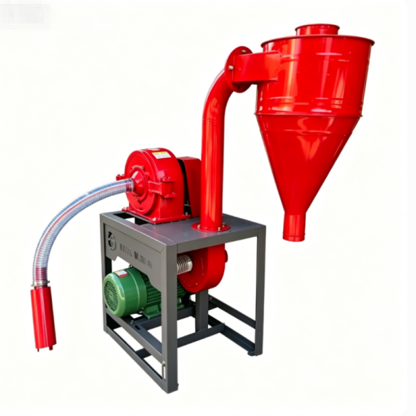 Self Priming Crusher Grinder Automatic Feeding Efficient Grinding Feed Processing Equipment