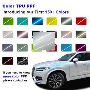 TPU Color Change Paint PPF Film High Glossy Anti Stain Self Healing Car Vinyl