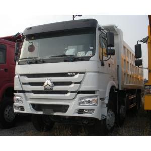HOWO 10 wheeler coal transport dump truck 30 tons 290hp with AC white color