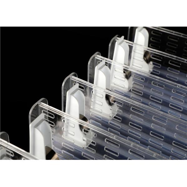 Quality Stores 20mm Shelf Pusher System Plastic Shelf Dividers Pushers For Drink Bottles wholesale
