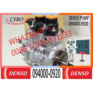 China High quality common rail diesel fuel pump 094000-0920 0940000920 8-98283902-1 8982839021 on sale