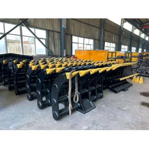 Excavator Rake Bucket , land rake for excavator CAT320D PC200