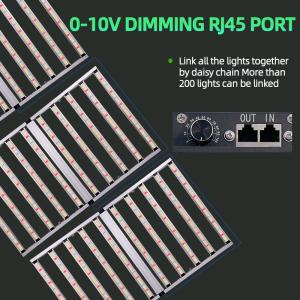 Vertical UV IR LED Grow Light 1000W For Maximum Plant Growth Efficiency Grow