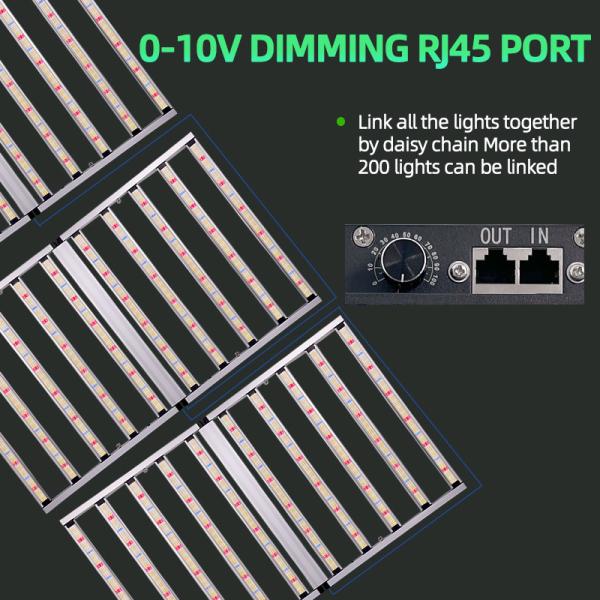 Quality VEG BLOOM Foldable LED Grow Light with Coverage of 5x8ft and Dimmable from 0% to 100% wholesale