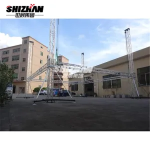 Cheap Anodized Aluminum Multipurpose Stage Trussing for 16 Degrees Hardness Application for sale