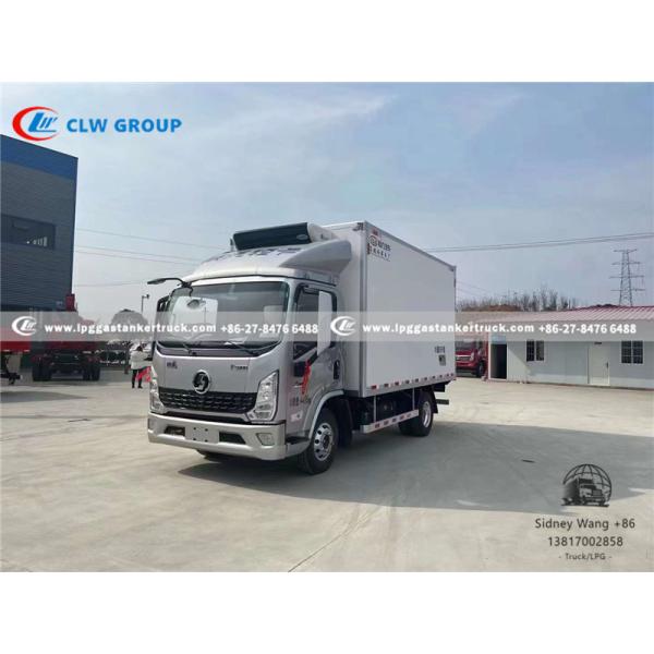 Quality Shacman 4x2 4T 5T Refrigerated Van Truck With Thermo King Cooling Unit wholesale