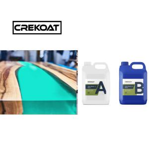Woodworking UV Resistant Epoxy River Table High Gloss Resin Impact Resistance