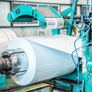 Alloy 3003 H24 0.55mm Thickness White Color Coating Aluminium Coil For Down