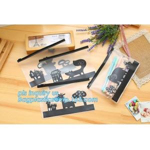 LDPE PP PVC FOIL plastic slider zip k clothing packaging bag with zipper, PE