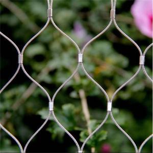 Bird Aviary Netting RTS Durable Wire Rope Mesh For Zoo Park Wildlife Exhibit Net