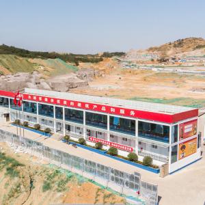 Flat Pack Shipping Prefabricated Container House with Roller Shutter Door '