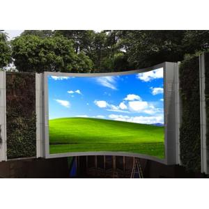 Hd Led Digital Billboards Advertising , 6mm Large Clear Led Display Screen