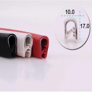 Anti Noise U Shape PVC Edge Trim Car Door Edge Protecting Pinchweld Rubber Trim