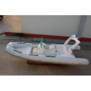 Custom Design Inflatable Rib Boat 580 Cm 6 Person Inflatable Boat With Motor