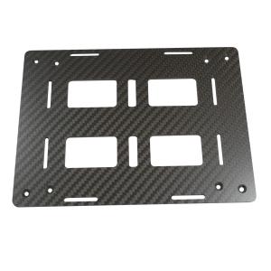 Carbon Fiber Sheet 3K Plain Impact Resistant glossy or matte CNC cut piece as