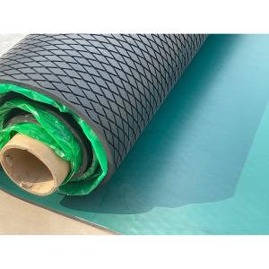 Diamond Pattern Conveyor Pulley Lagging Drum Rubber Lagging Sheet 10 Meter