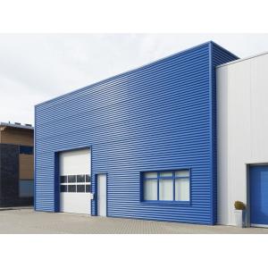China Prefab Metal Building Q235 Warehouse Steel Structure Sound Proof on sale