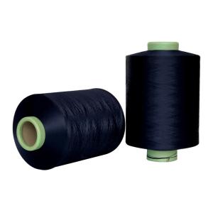 Black White SD HIM NIM DTY 100% Polyester Filament Yarn For Car Seat Fabric