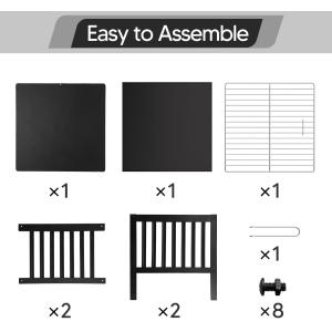 Camping Firepit Stove 15.7'' Square Metal Wood Burning Firepit for Backyard
