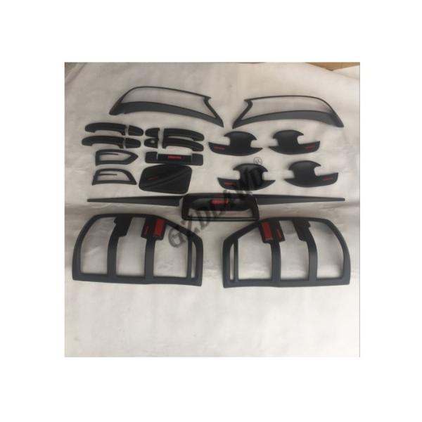 Quality Matte Black Body Trims For  Ranger T6 T7 PX 2012 Onwards Body Kits Cover wholesale