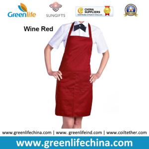 100%Polyester advertise apron assorted colors customized logo available for