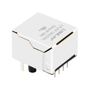 LPJEF1802DNL Tab Down Without Led Side Entry Pcb Panel Mount RJ45 Jack Without