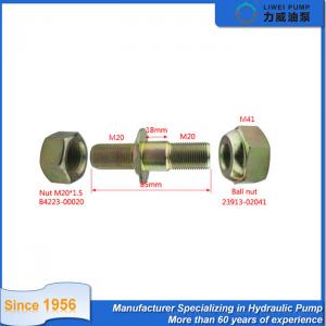 Cheap OEM Tractor Forklift Wheel Rim Bolt And Nut QDQ-25303-20102-YH for sale
