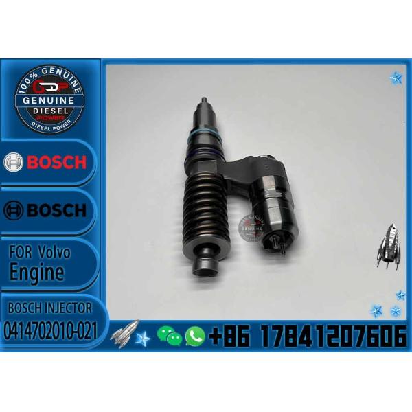 Common Rail Injector 0414702010 20440409 for BOSCH for VOVLO for Excavator L180E