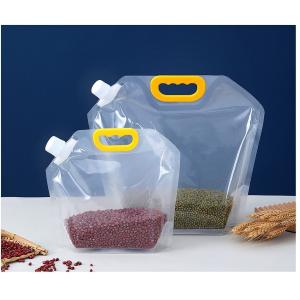 Thickened Transparent Spout Pouches With Reinforced Handles 1L/1.5L/2.5L/5L/10L