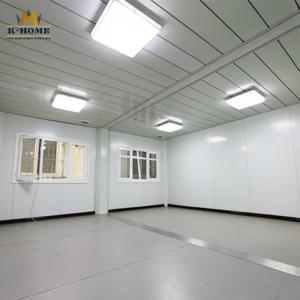 Fast Assembly Modular Container House Portable Refugee Camp Flat Pack Prefab
