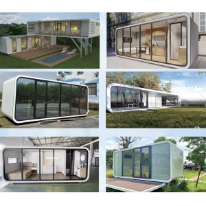 Secure Apple Cabin House Strong Durable Structure Galvanized Steel Frame with