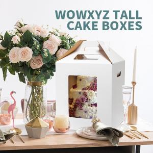 Customizable Cake Packaging Boxes CMYK / Pantone Printing Services Custom Needs