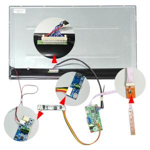 24 23.8 Inch 30 PIN LVDS LCD Display 500 Nits TFT LCD With Driver Board 1920