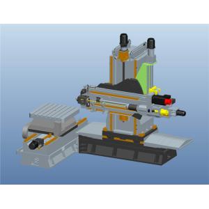 6 Axis Deep Hole Gun Drilling Machine / Hole Drilling Equipment With Milling
