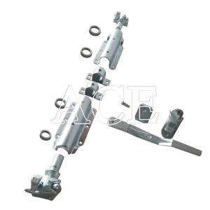 Cheap SCW49 Corner Casting Door Gear Locking System and Door Lock Set for Bottom Side Rails Refrigerated Reefer Container Parts for sale