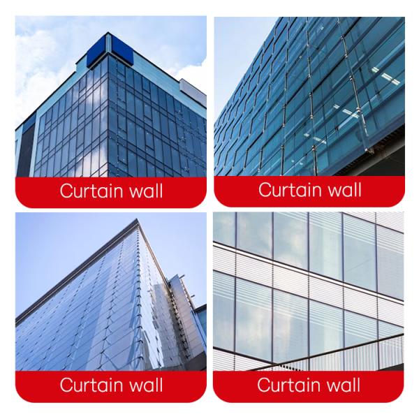 Building Neutral Silicone Sealant Structural Weather Resistant For Curtain Wall Glass