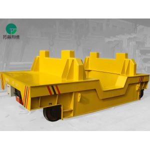 Automatic welding carriage handling rail cart with hydraulic system in plant